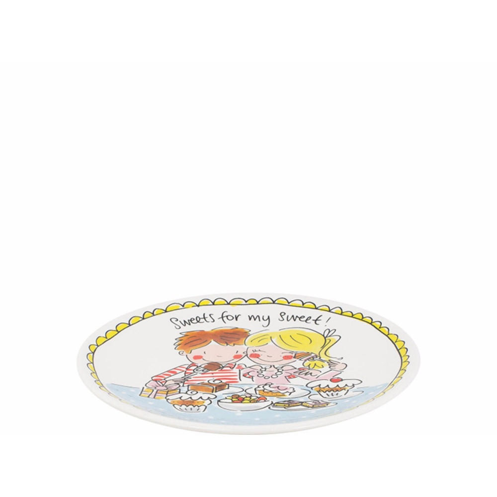TELLER Liebe in Bunt - Ø 18cm - Multicolor, Keramik (18/18/2cm) - Blond Amsterdam