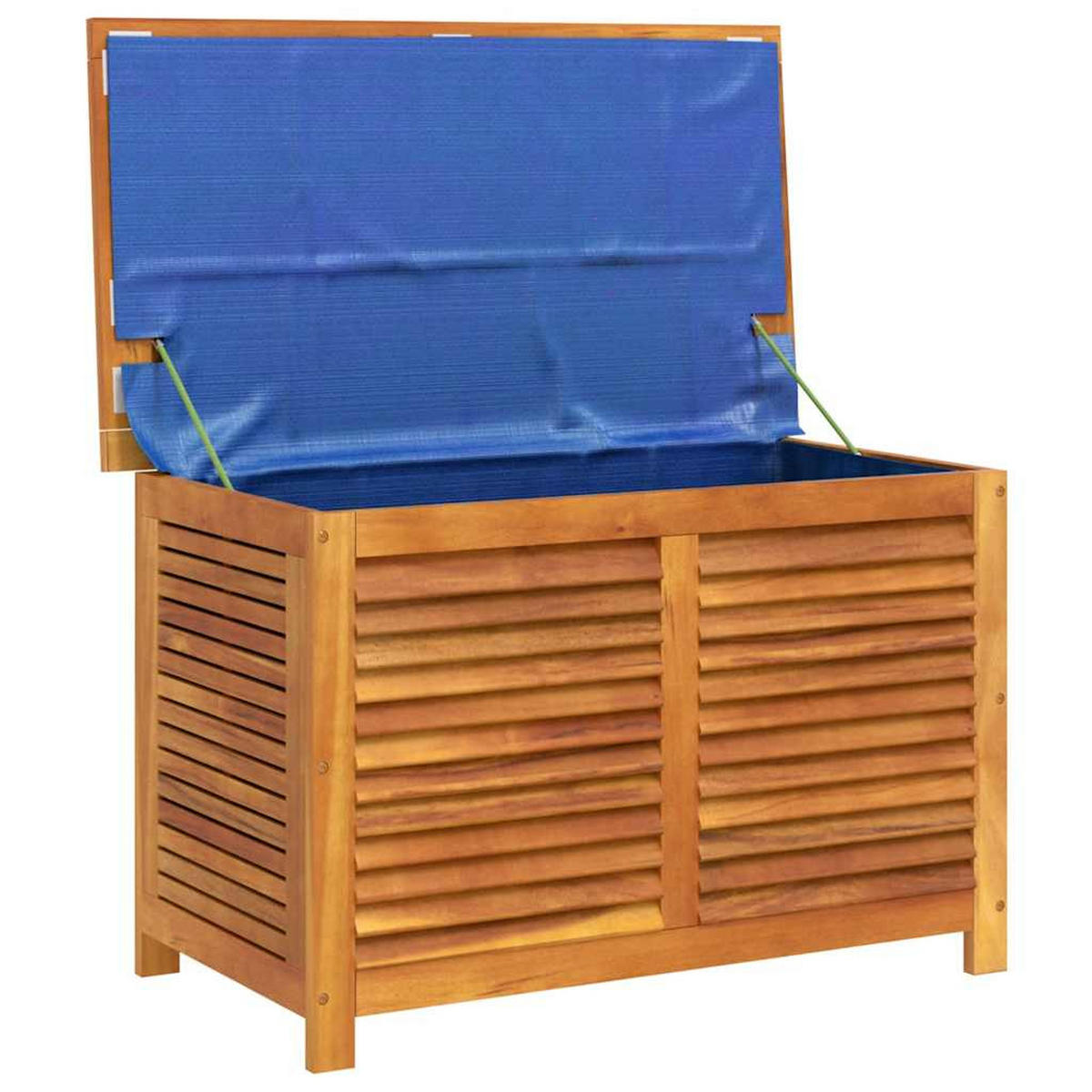 GARTENBOX Mit Lüftungsschlitzen 90/50/56 Cm Massivholz Akazie - Braun, Holz (50/56/90cm) - vidaXL
