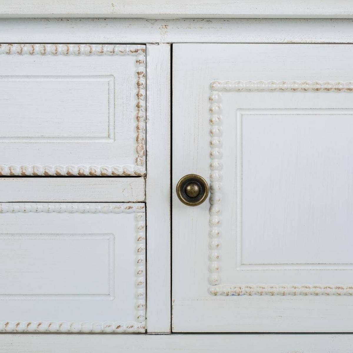 FLURTISCH aus weiß lackiertem Holz 120x36x92 - Weiß, Holz (36/120/92cm) - Wanderlust