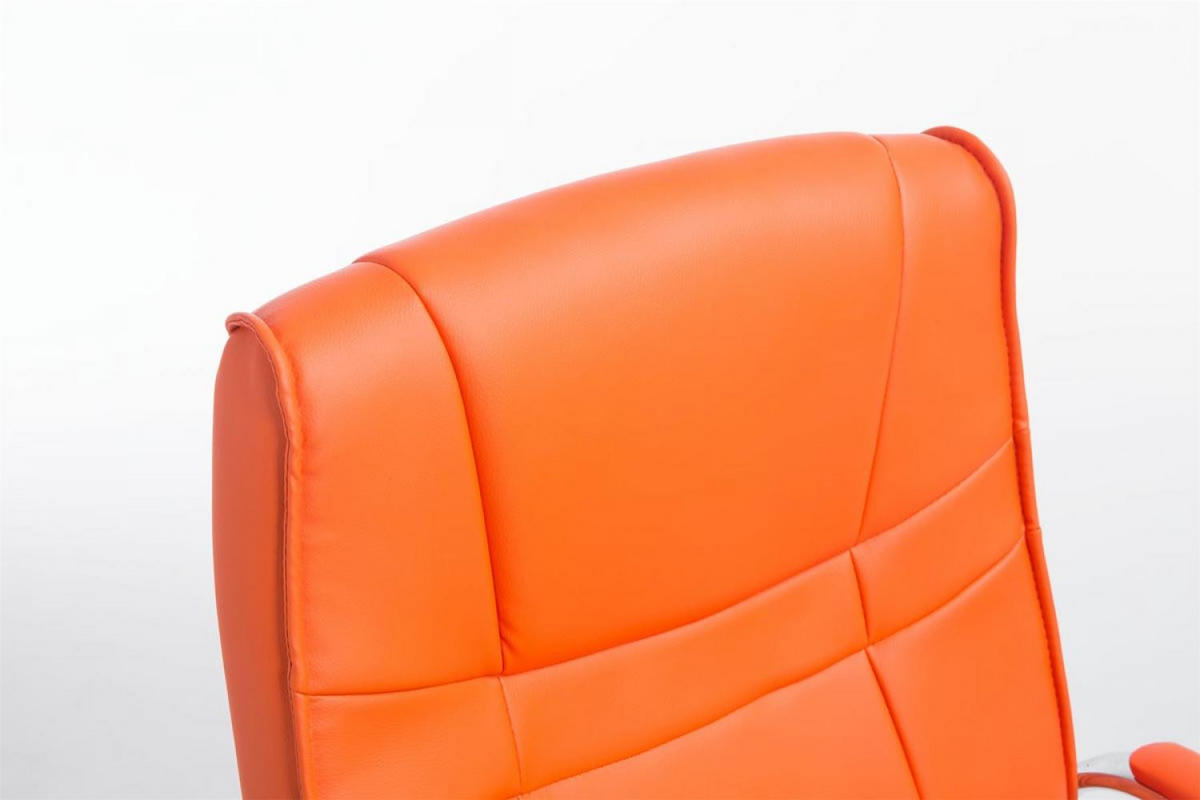 SCHWINGSTUHL Lederlook orange - Orange, Textil/Metall (60/104/67cm) - CLP