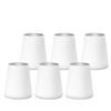 BECHER Power Weiß-Silber 380 ml 6er Set - Silberfarben/Weiß, Glas (0.38L) - Stölzle Lausitz