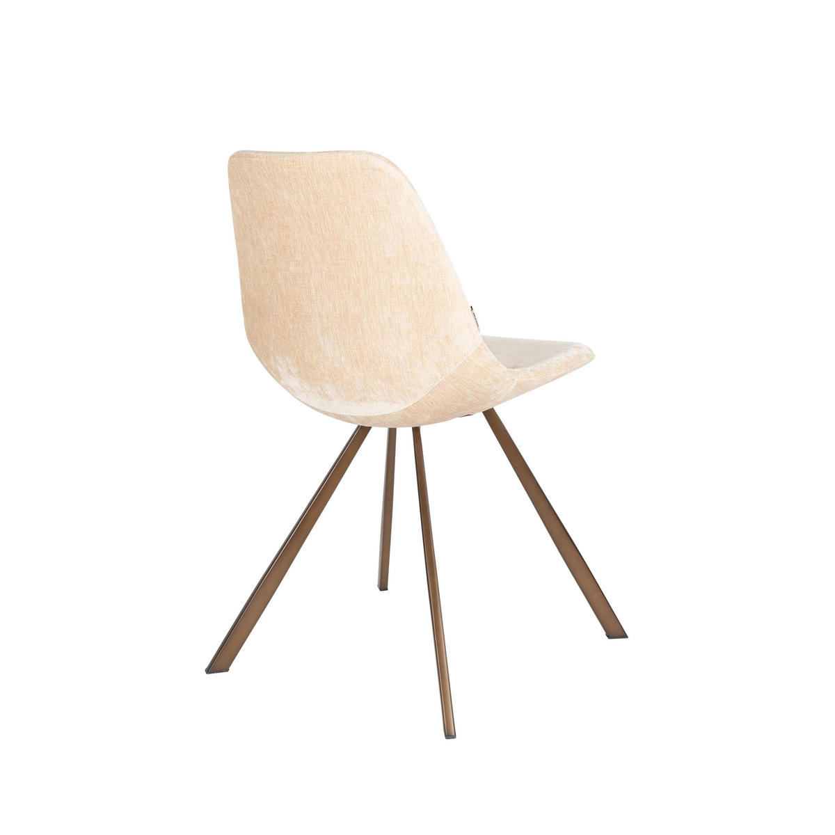 ESSZIMMERSTUHL Franky Beige - 2 er Set - Beige, Kunststoff (46/83/56cm) - Dutchbone