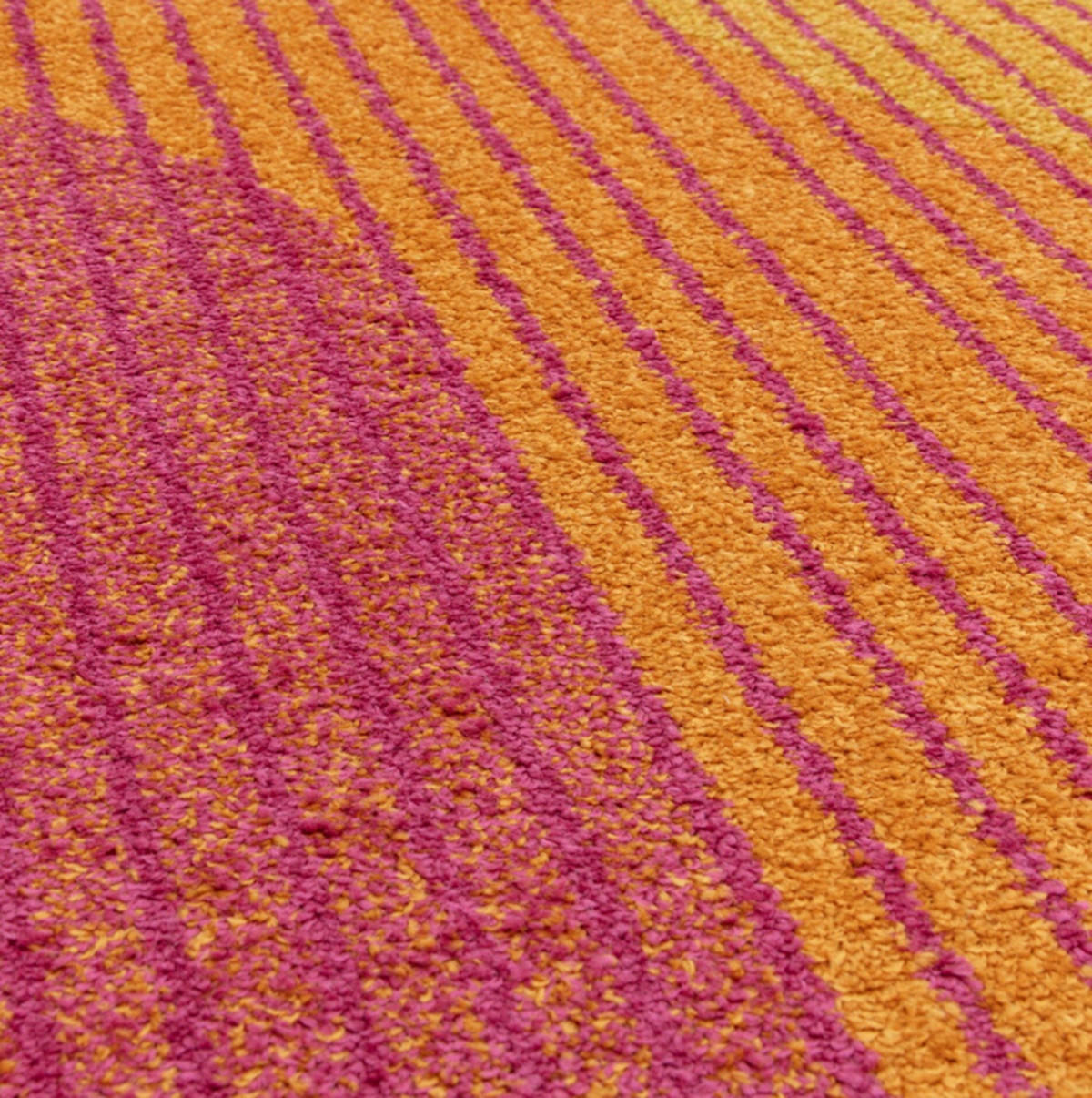 TEPPICH modern Flachgewebe DISCO Orange 200x290 cm - Orange, Textil (200/290cm) - Novatrend