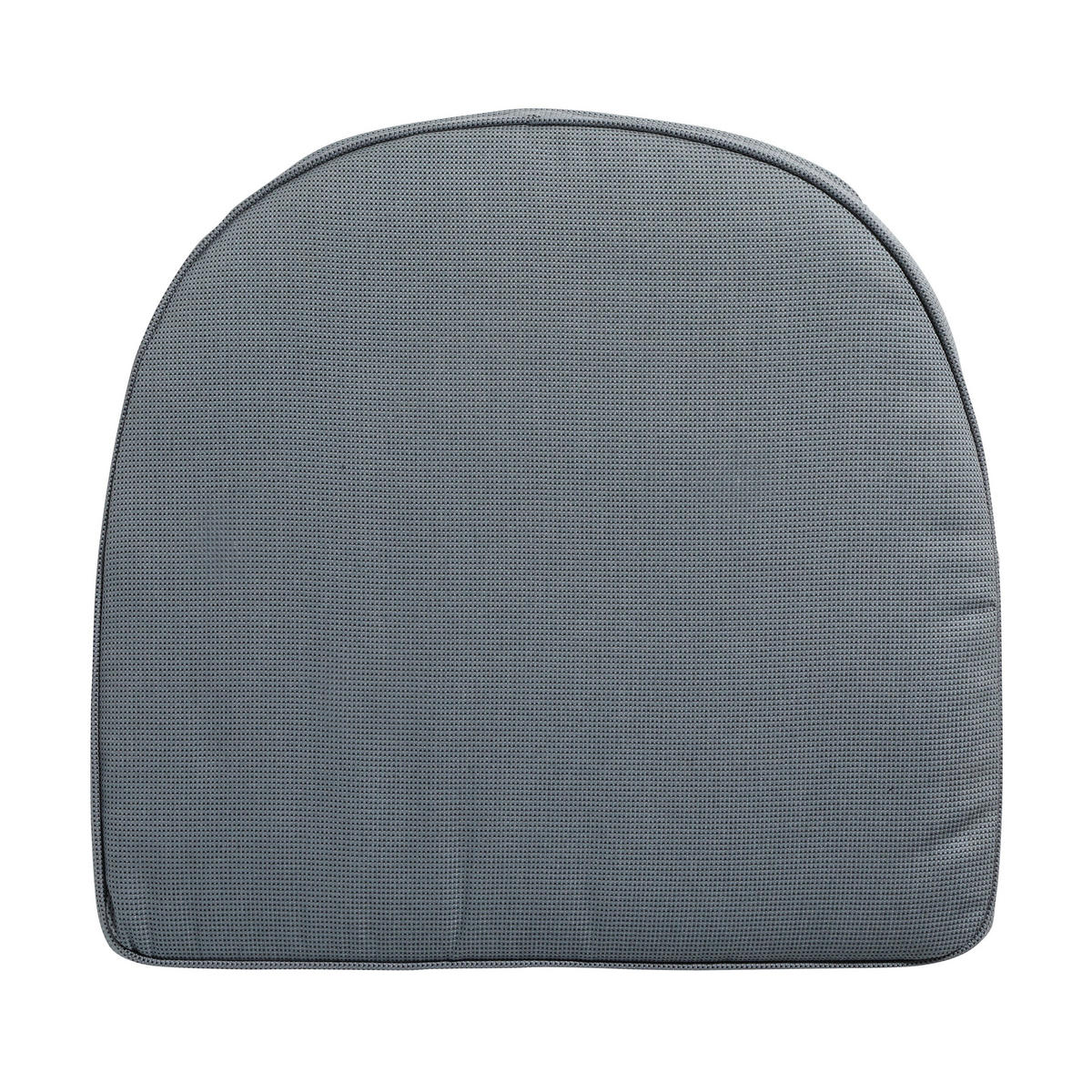 SITZKISSEN YORK Rippe 48/48 cm 4er-Set - Grau, Textil (48/5/48cm) - Madison