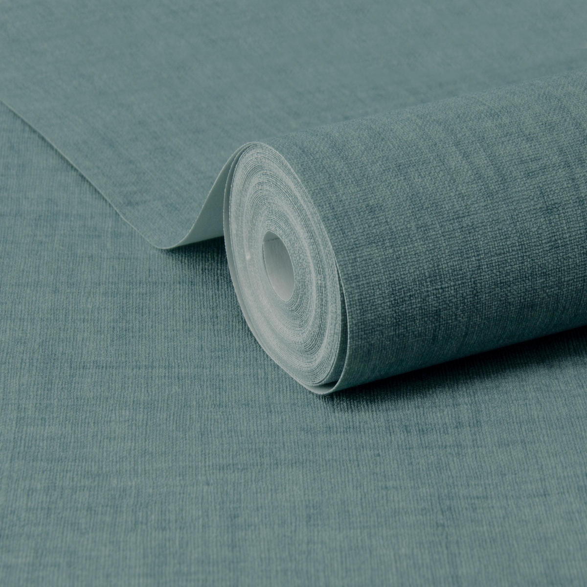 VLIESTAPETE Matt Textil Soft Blau - Blau, Papier/Kunststoff (52/1000cm) - Superfresco Easy