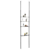 DUSCHREAGAL DUNJA - Schwarz, Metall (59/280/16cm) - CARO-Möbel