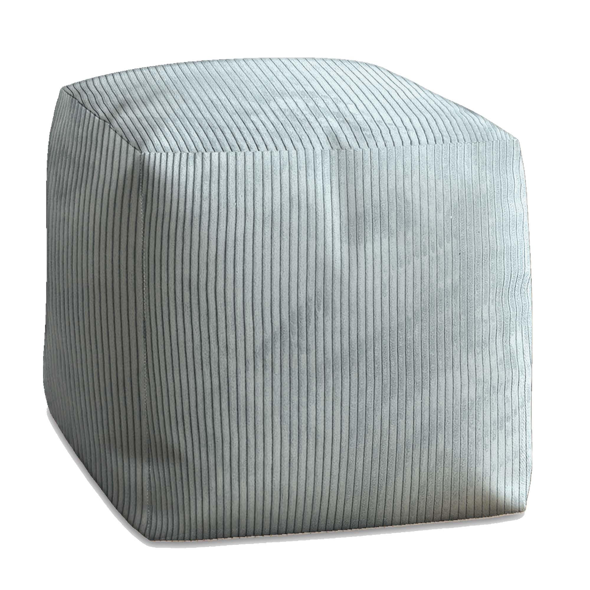 SITZSACK CUBE Green Lily - Jadegrün/Salbeigrün, Textil (60/60/60cm) - Dreamroots