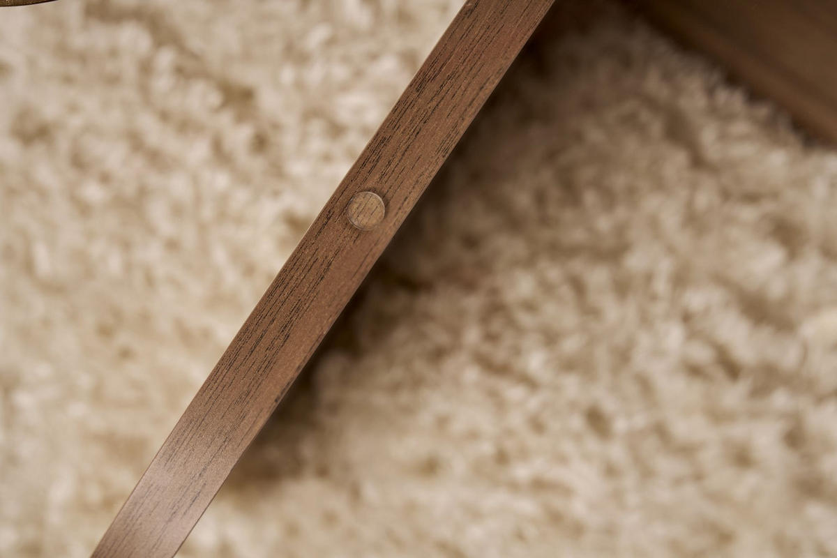 COUCHTISCH aeris Dunkelbraun - Braun, Holz (75/75/35cm) - Habitat Garten