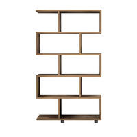 HOLZREGAL, Höhe 156 cm - Elio - Klares Holz - Eschefarben, Holz (90/156/20cm) - Drawer