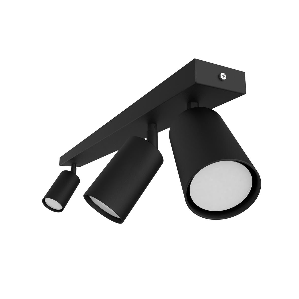 DECKENLEUCHTE - Schwarz, Metall (6/70/6cm) - Lumicom