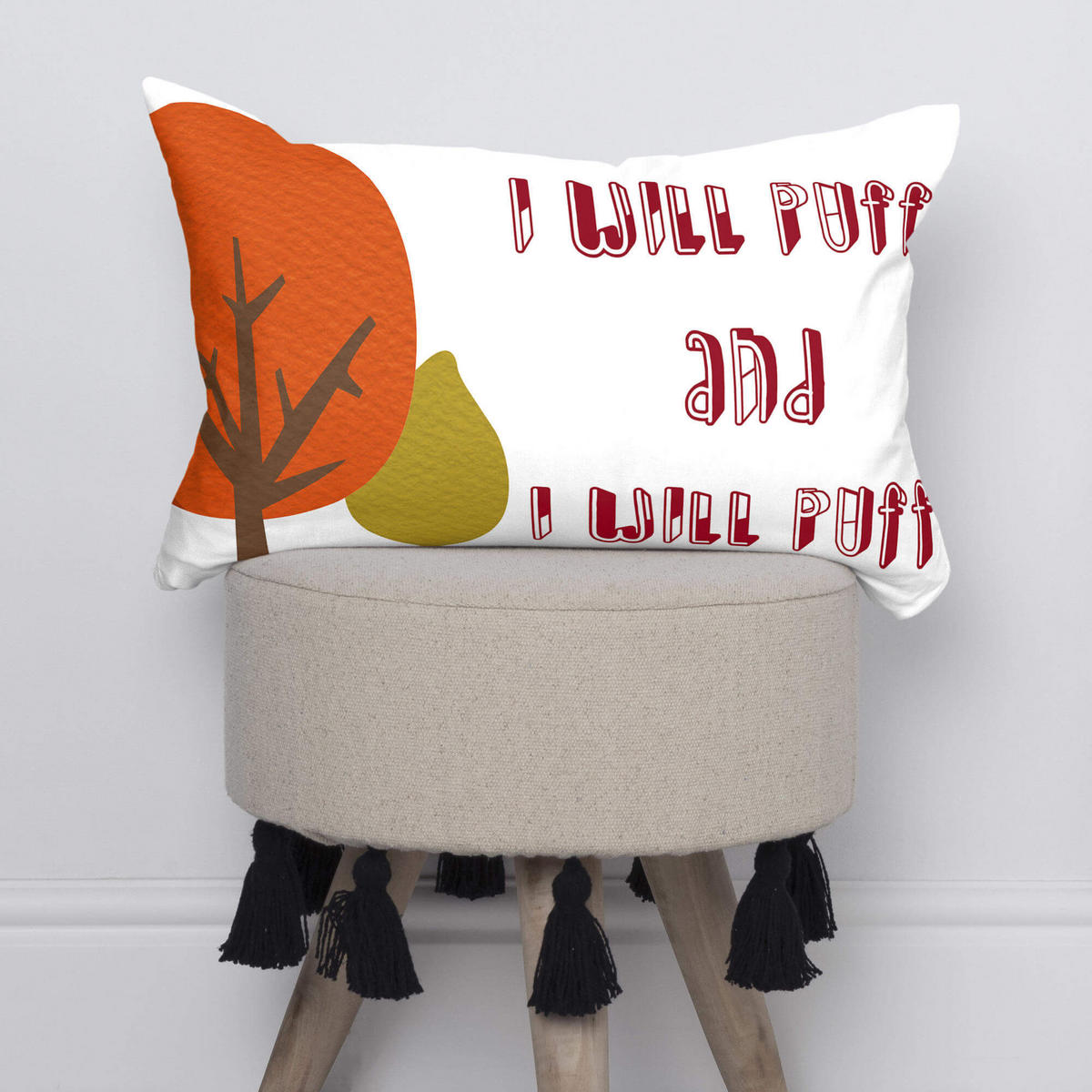 KISSENBEZUG piggys 50x30 cm mehrfarbig - Multicolor, Textil (50/30cm) - Happy Friday