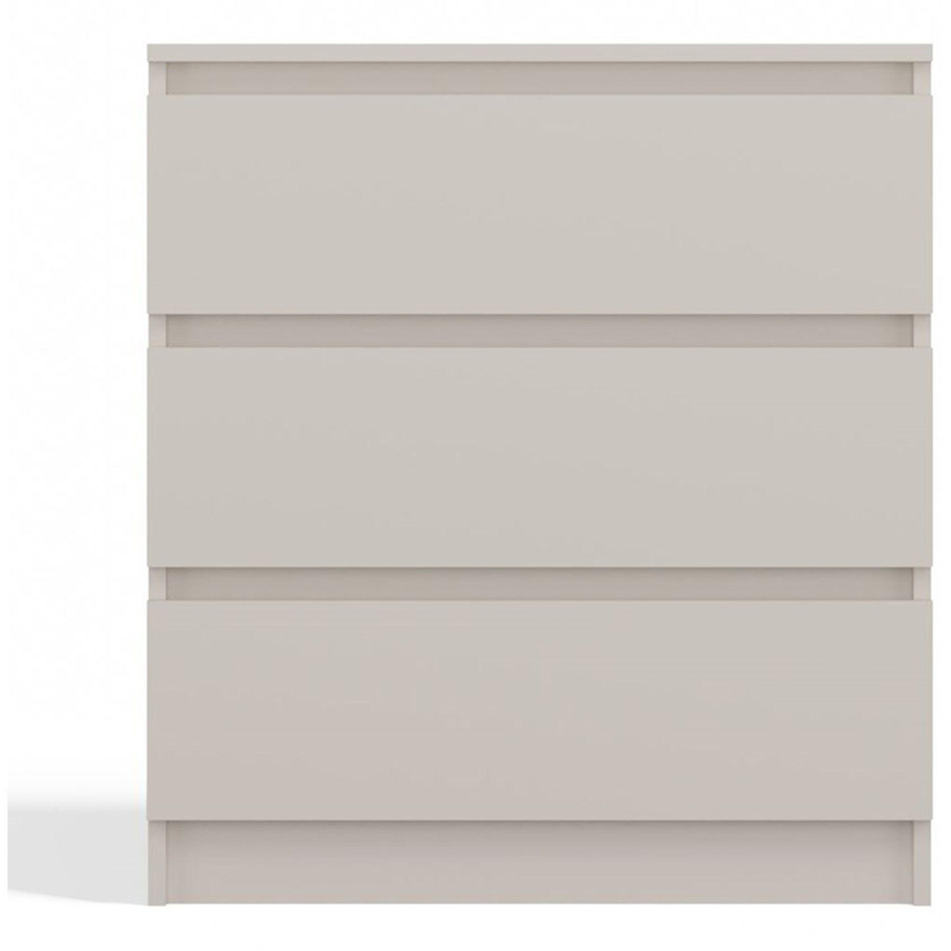 KOMMODE Malwa greige, 75 x 70 x 40 cm - Kaschmir, Holzwerkstoff (70/75/40cm) - Selsey