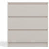 KOMMODE Malwa greige, 75 x 70 x 40 cm - Kaschmir, Holzwerkstoff (70/75/40cm) - Selsey