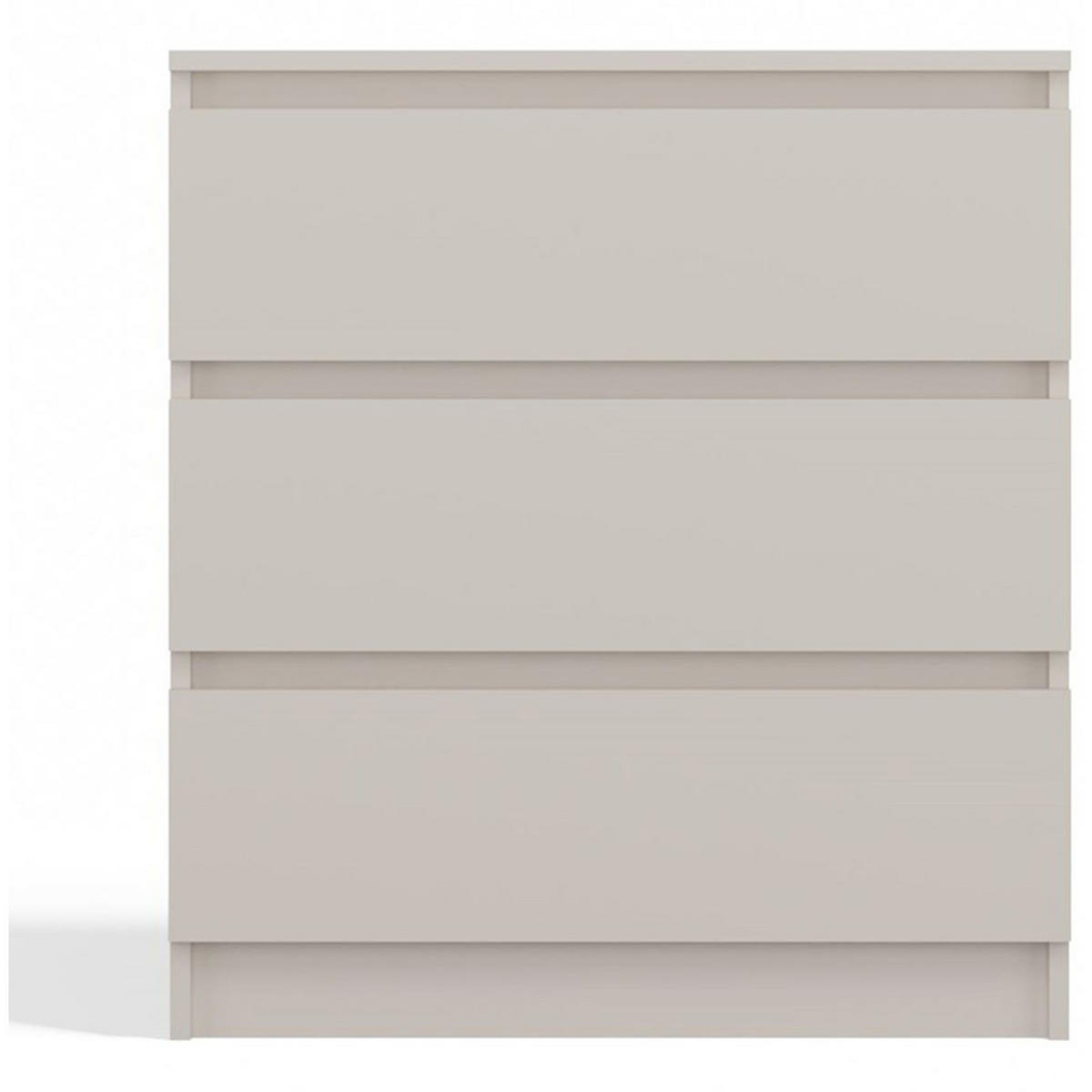 KOMMODE Malwa greige, 75 x 70 x 40 cm - Kaschmir, Holzwerkstoff (70/75/40cm) - Selsey