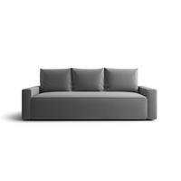 SOFA mit Schlaffunktion SAVIO Poso 60 - Grau, Textil (232/90/90cm) - Bedante