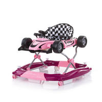LAUFHILFE 4 in 1 Racer pink verstellbar, Wippe, Activitycenter - Pink, Kunststoff (67/55/70cm) - Chipolino