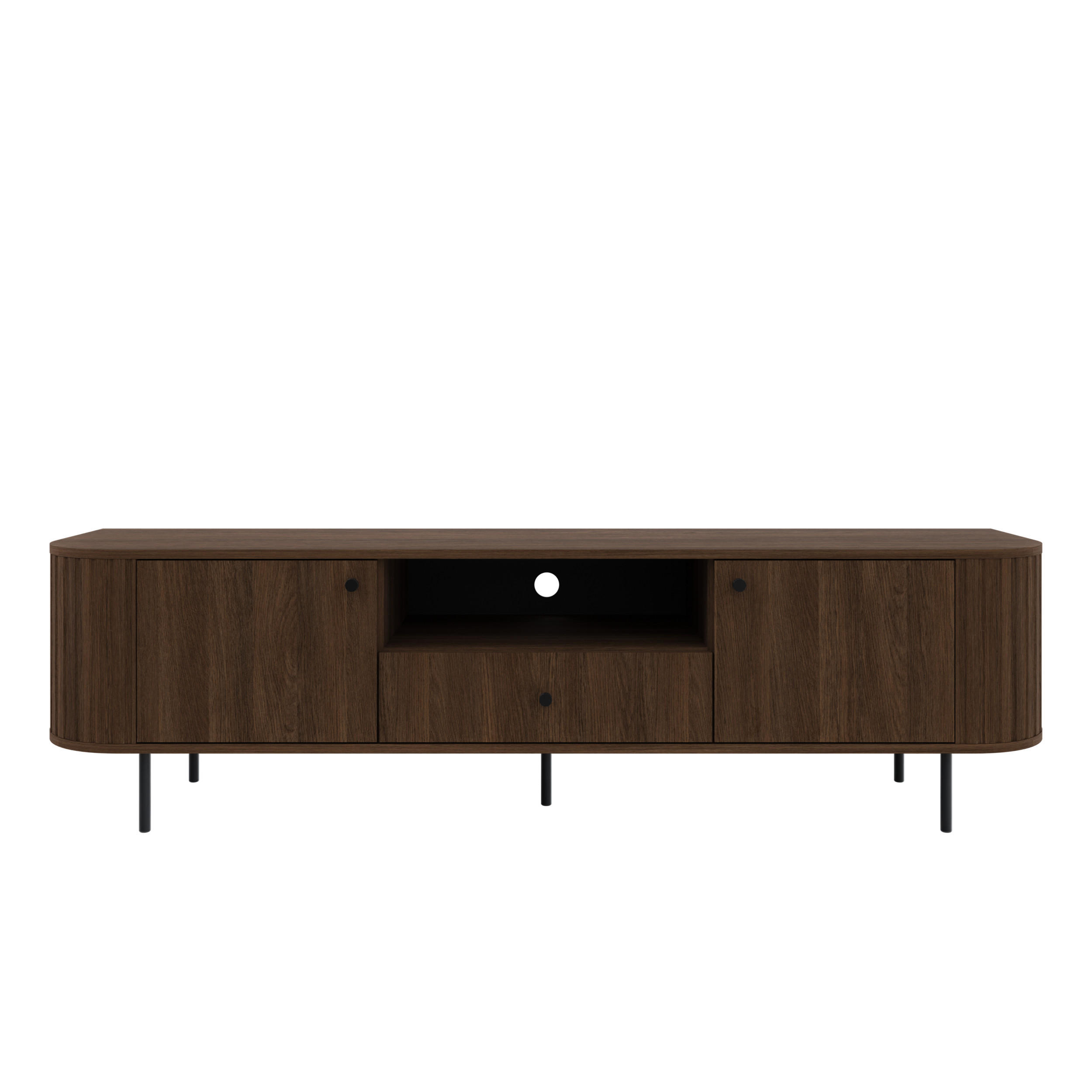 Margaret Hadas24 Tv-Schrank Dunkelbraun 180x50x43 cm