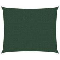 SONNENSEGEL 160 g/m² Dunkelgrün 2,5x3 m HDPE - Grün, Textil (300/250cm) - furnicato