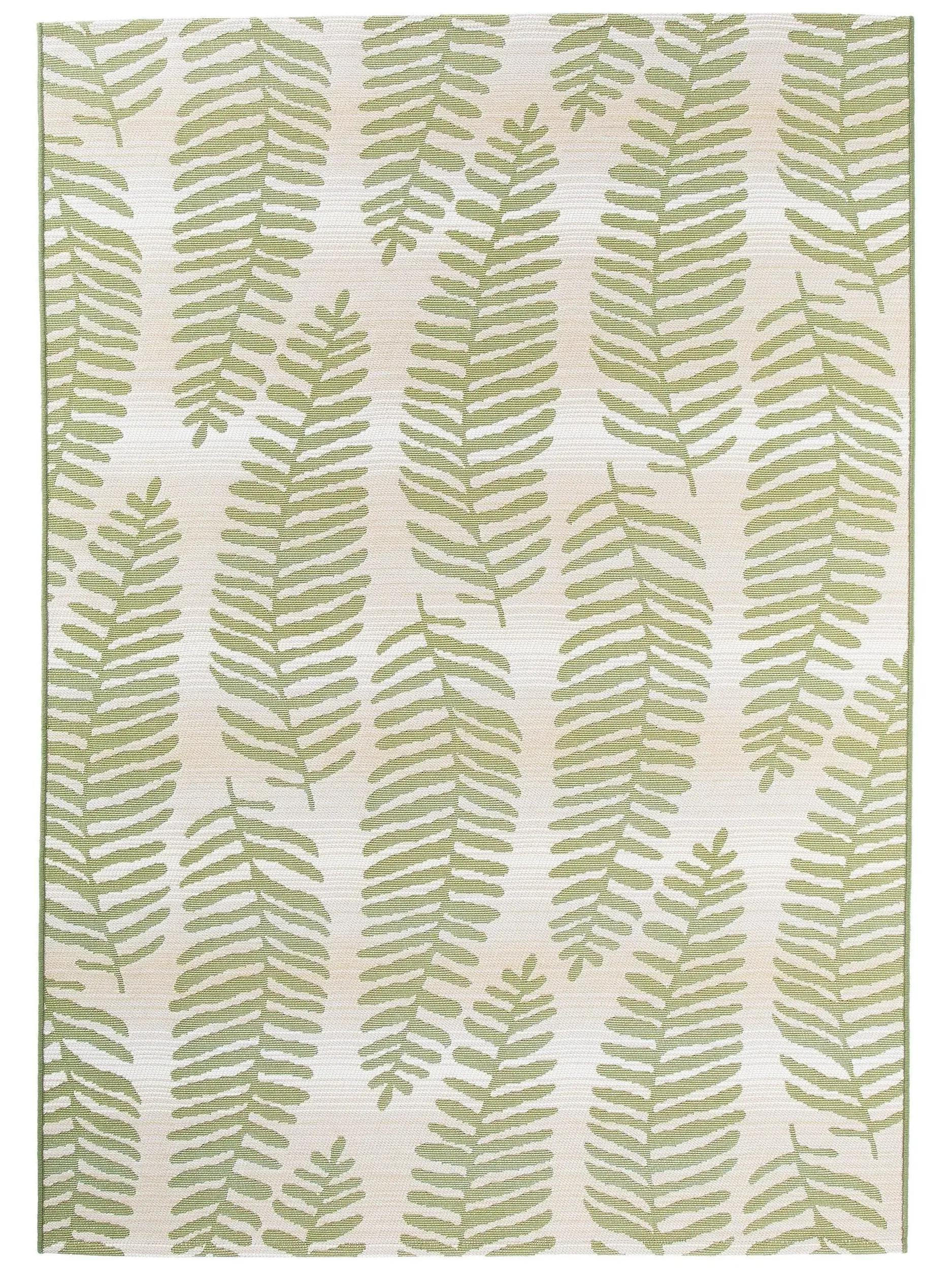 benuta Outdoorteppich Grün 200x285 cm