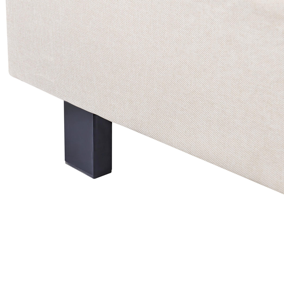 WASSERBETT 140x200 cm Grau Albi - Grau, Textil (140/200cm) - Beliani