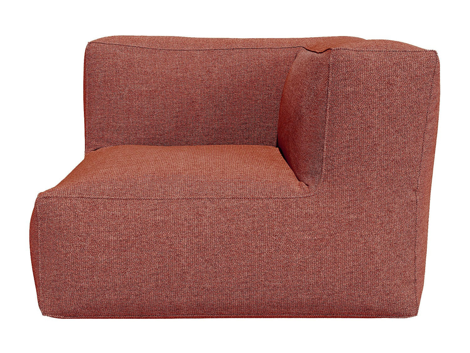 GARTENSESSEL - 1 Person - Stoff - Terracotta - - Terracotta, Textil (95/80/95cm) - Vente-Unique