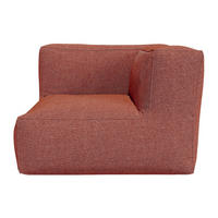 GARTENSESSEL - 1 Person - Stoff - Terracotta - - Terracotta, Textil (95/80/95cm) - Vente-Unique
