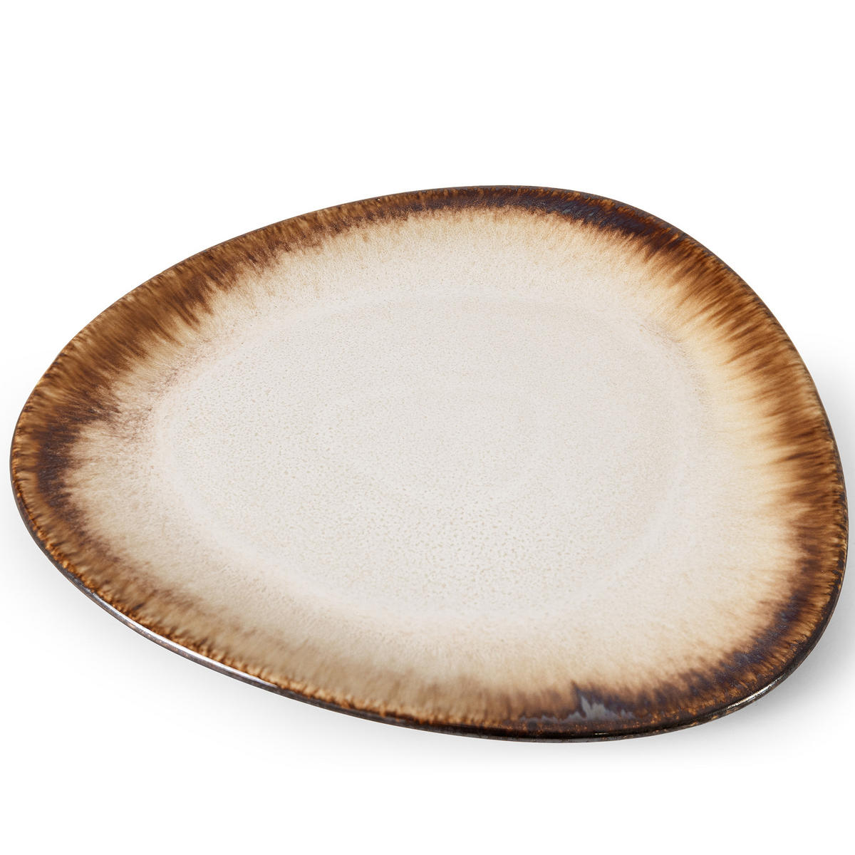 GESCHIRRSET PRIMA, 6-Personen, 12-tlg, Hellbeige - Beige, Keramik (30/2.4/28cm) - KONSIMO®