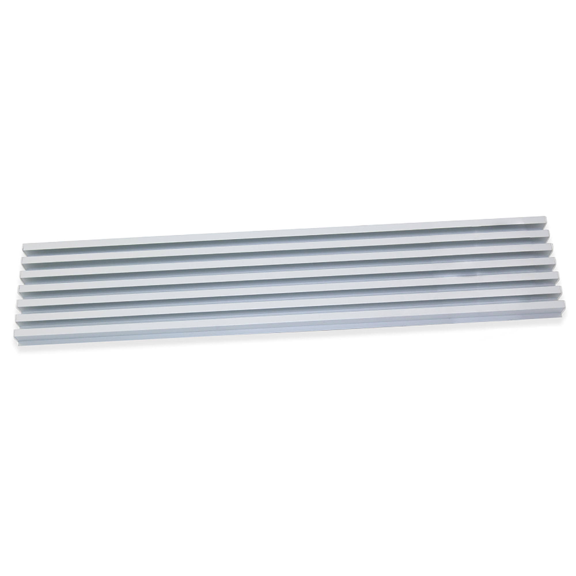 LÜFTUNGSGITTER für Backofen, Modul 600mm, Kunststoff und Aluminium, matt eloxiert - Dunkelgrau, Kunststoff (1/12/59.8cm) - EMUCA