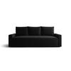 SOFA mit Schlaffunktion SAVIO Poso 135 - Schwarz, Textil (232/90/90cm) - Bedante
