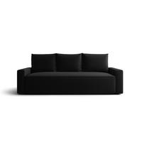 SOFA mit Schlaffunktion SAVIO Poso 135 - Schwarz, Textil (232/90/90cm) - Bedante