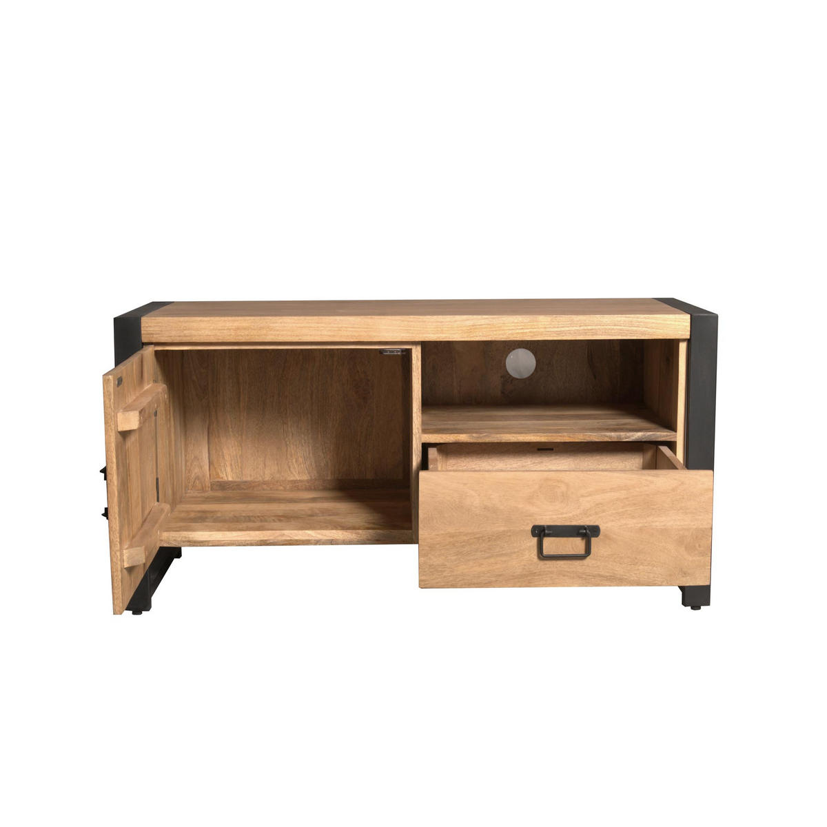 TV-MÖBEL Britt Braun 45/110/55 cm - Braun, Holz (110/55/45cm) - Starfurn