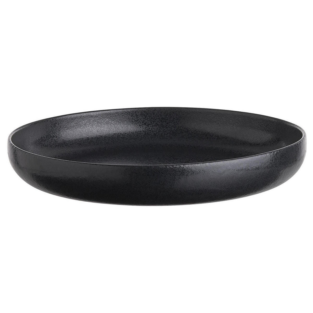 TIEFER TELLER (4er Set) Casa Nova - Schwarz, Keramik (23/23/3.5cm) - Butlers