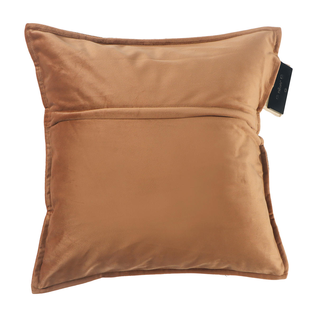 HEIZKISSEN Boho 45x45cm Spiced Cider - Dunkelrot, Textil (45/45cm) - Pleafs