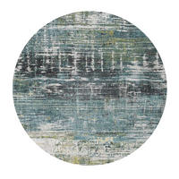 TEPPICH Glen Cove Atlantic 240/240 cm - Blau, Textil (240/240cm) - Louis De Poortere