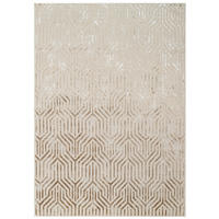 TEPPICH CRYSTAL Creme Braun 180/250 cm - Creme/Braun, Textil (180/250cm) - Tapiso