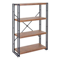 BÜCHERREGAL Holz - Braun, Holzwerkstoff (80/121/30cm) - MCW