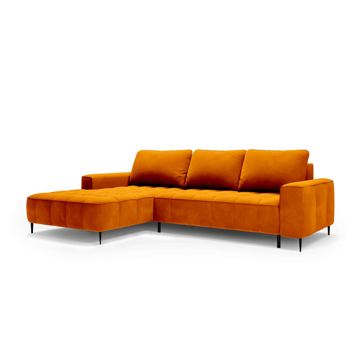 ECKSOFA Francessco Multicolor - Multicolor, Textil (280/90/166cm) - Pillovely