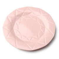 DINNERTELLER Adel Rosa 24/24/3 cm Keramik - Hellrosa, Keramik (24cm) - Mondex