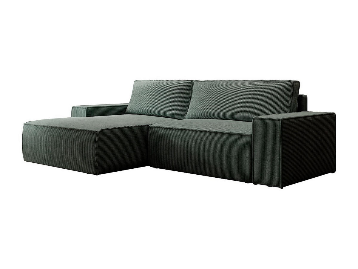 SOFA - 4 Personen - samt - tannengrün Amelia - Waldgrün, Textil (267/85/160cm) - Vente-Unique
