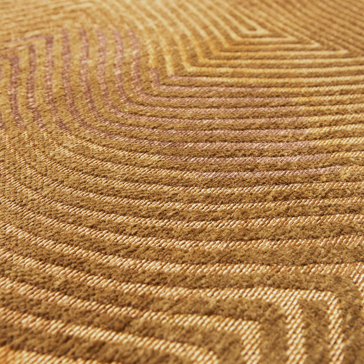 TEPPICH In-/Outdoor Flachgewebe GOLD PULP 80 x 250 cm - Gelb, Textil (80/250cm) - Novatrend