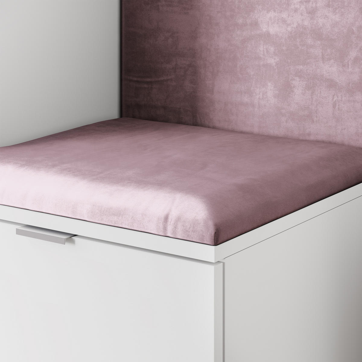 GARDEROBENSCHRANK VIRA 95/181/51 cm Modern Garderobe-Set Kaschmir - Kaschmir/Lila, Holzwerkstoff (95/181/51cm) - MASSENO