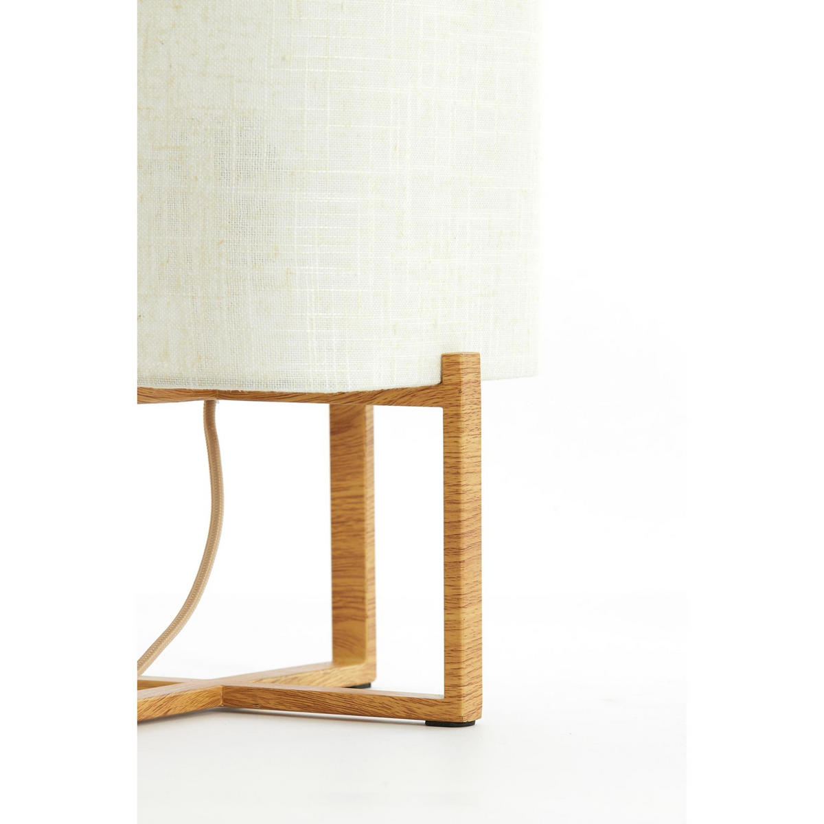 TISCHLAMPE Wyn Braun 21.5/21.5/50.5 cm - Braun, Metall (21.5/21.5/50.5cm) - Light & Living