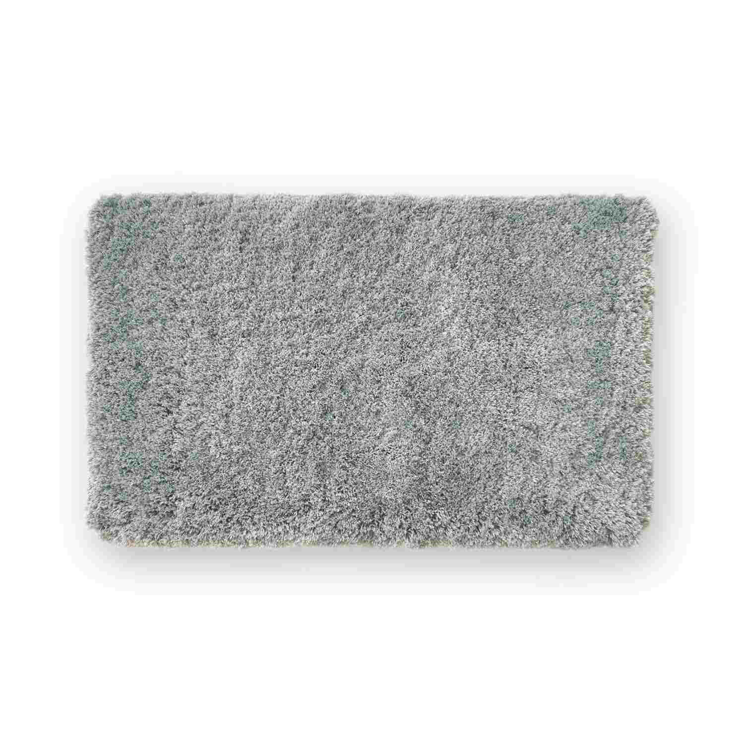 HOCHFLOR BADEMATTEN MALMÖ - Grau, Textil (50/100cm) - WohnDirect