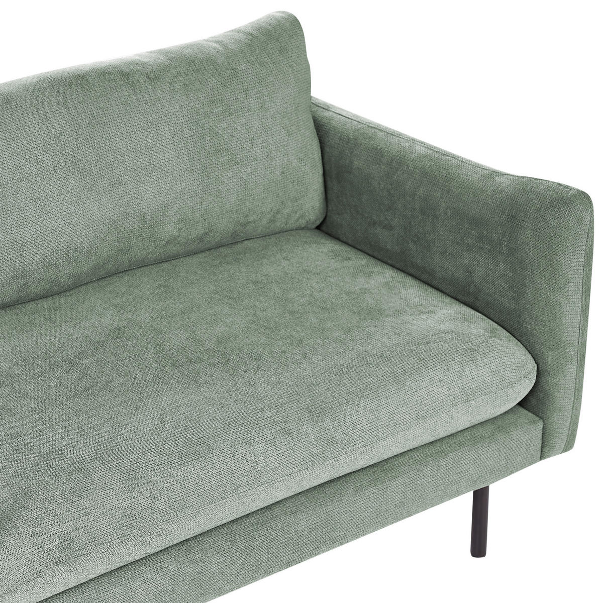 POHOVKA 3-místná Látka Světle zelená Vinterbro - světle zelená, textil (220/86/84cm) - Beliani