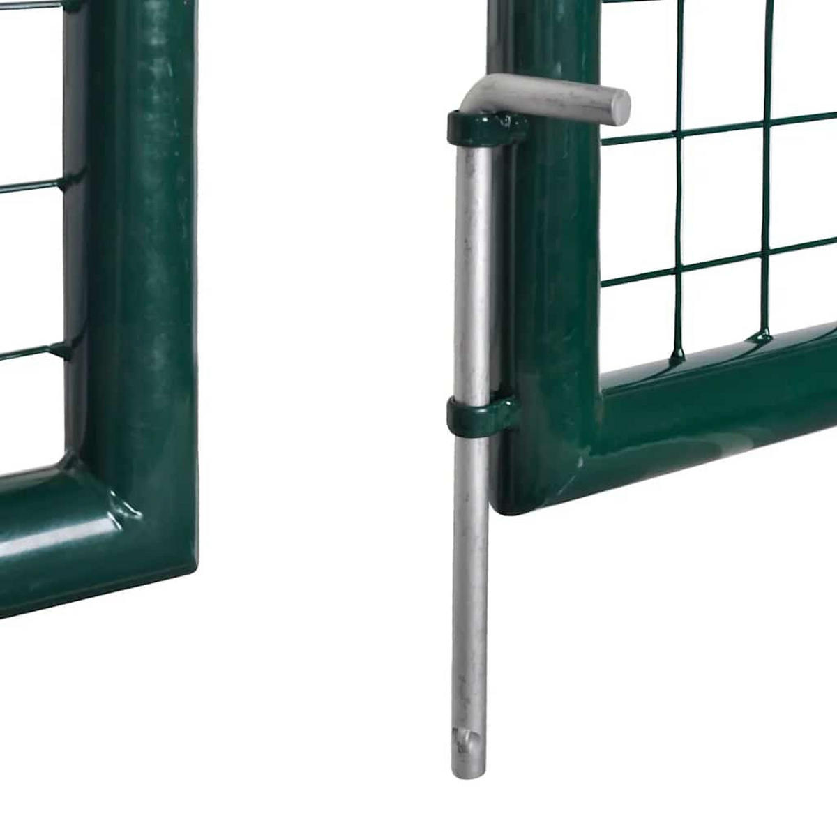 GARTENGITTER Für Tor Zaun Tür Und Wand 300/175 Cm - Grün, Metall (306/225cm) - vidaXL