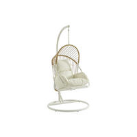 HÄNGESESSEL - 1 -Sitzer - Stahl - naturfarben hell - LUTUS - Naturfarben, Metall (103/197/103cm) - Vente-Unique