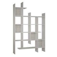 REGAL 18 Fächer H188 cm - Manco - Weiß, Holzwerkstoff (25.5/188/122cm) - Calicosy