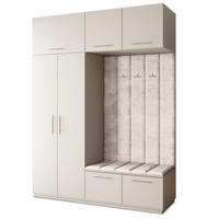 GARDEROBENSCHRANK REMA 180/240/60 cm Modern Kaschmir - Kaschmir, Holzwerkstoff (180/240/60cm) - MASSENO