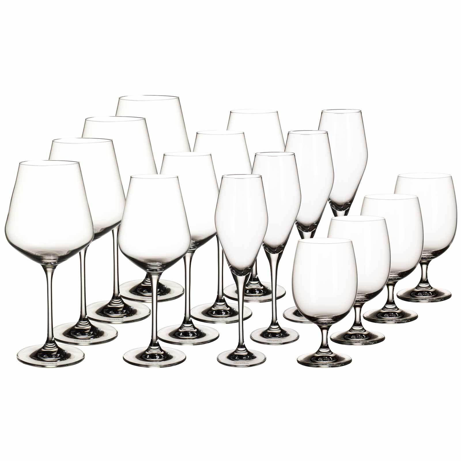 WEIN- UND SEKTGLÄSER La Divina transparent 16er Set - Transparent, Glas - Villeroy & Boch