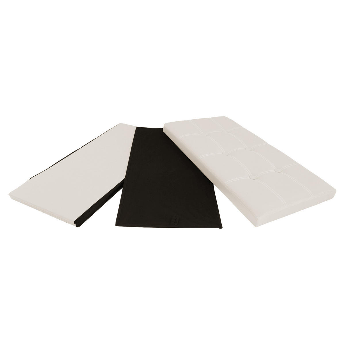 FUSSHOCKER Beige 38/76/38 cm - Beige, Textil (38/38/76cm) - Mobili Rebecca